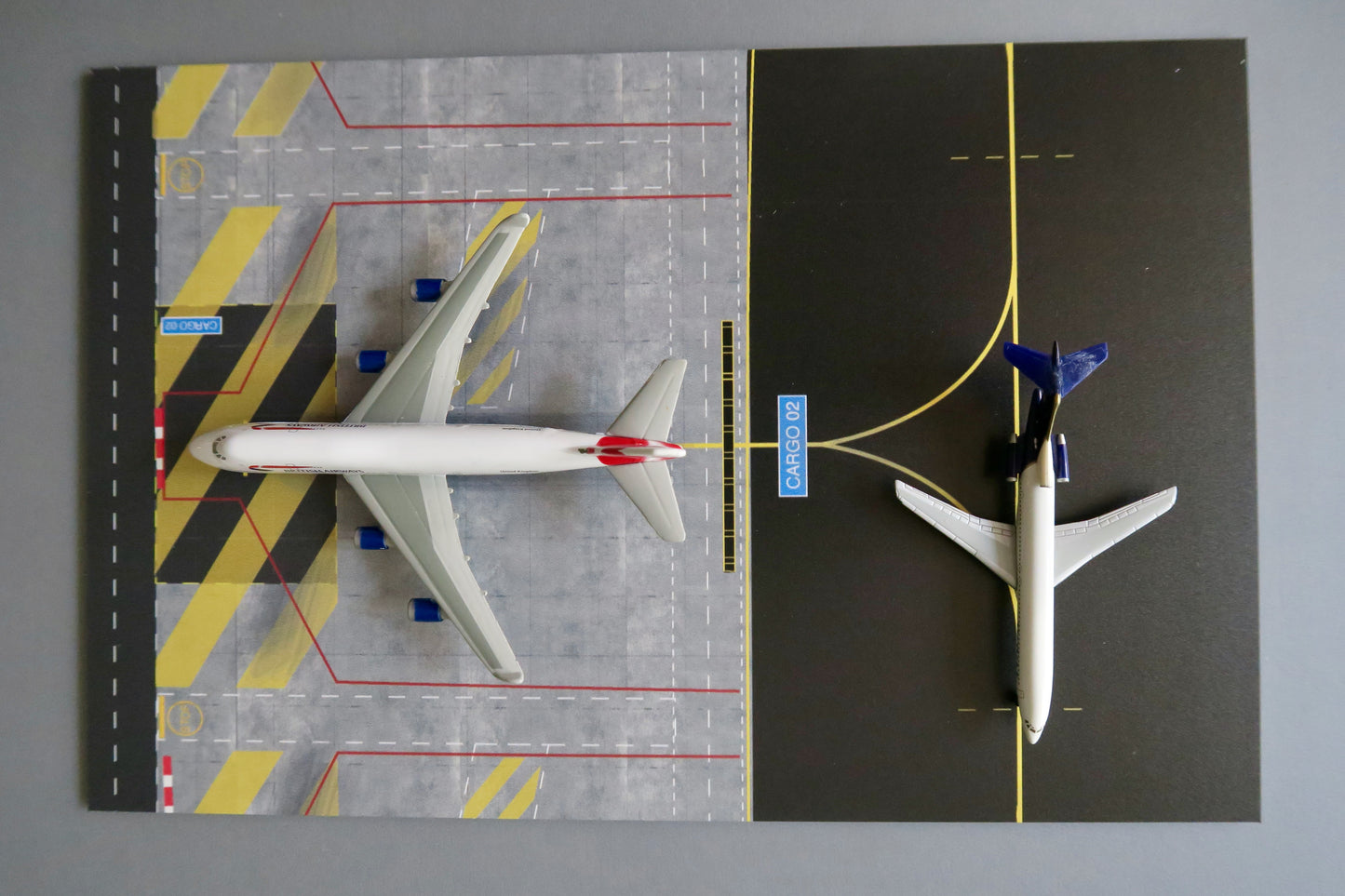 "Single Cargo Spot" Airport 1:500 Diorama z.B. für Herpa Modelle