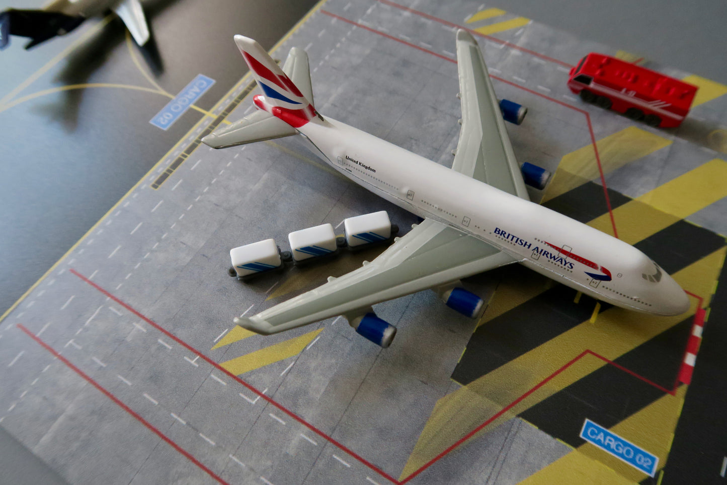 "Single Cargo Spot" Airport 1:500 Diorama z.B. für Herpa Modelle