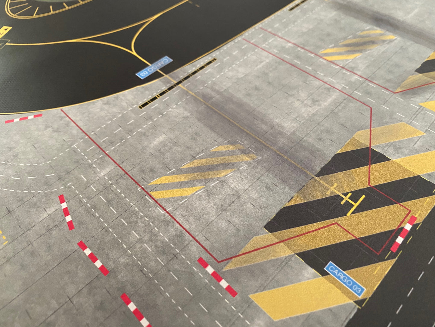 Flughafen / Airport Matte, 2x1 Meter! 1:500 FULLSIZE-DIORAMA