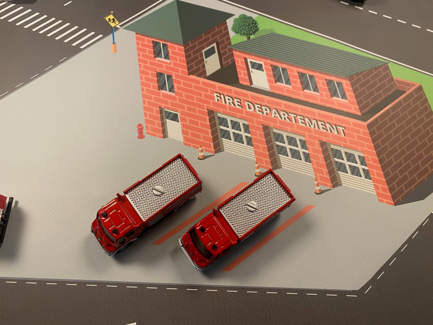 Cars! Riesige Spielmatte - z.B. für Matchbox, Hot Wheels, Siku 2x1m! Realistisch