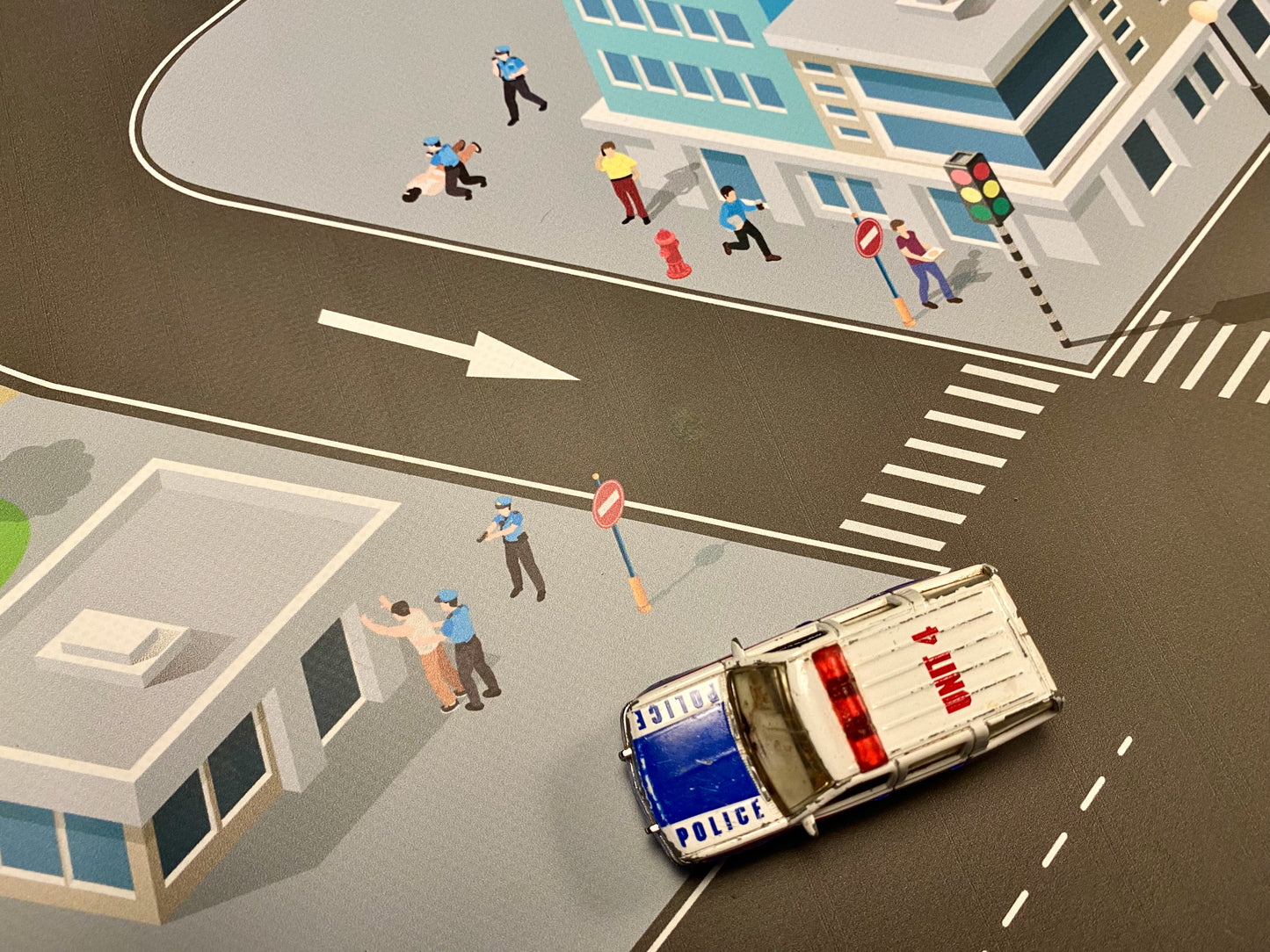 Cars! Riesige Spielmatte - z.B. für Matchbox, Hot Wheels, Siku 2x1m! Realistisch